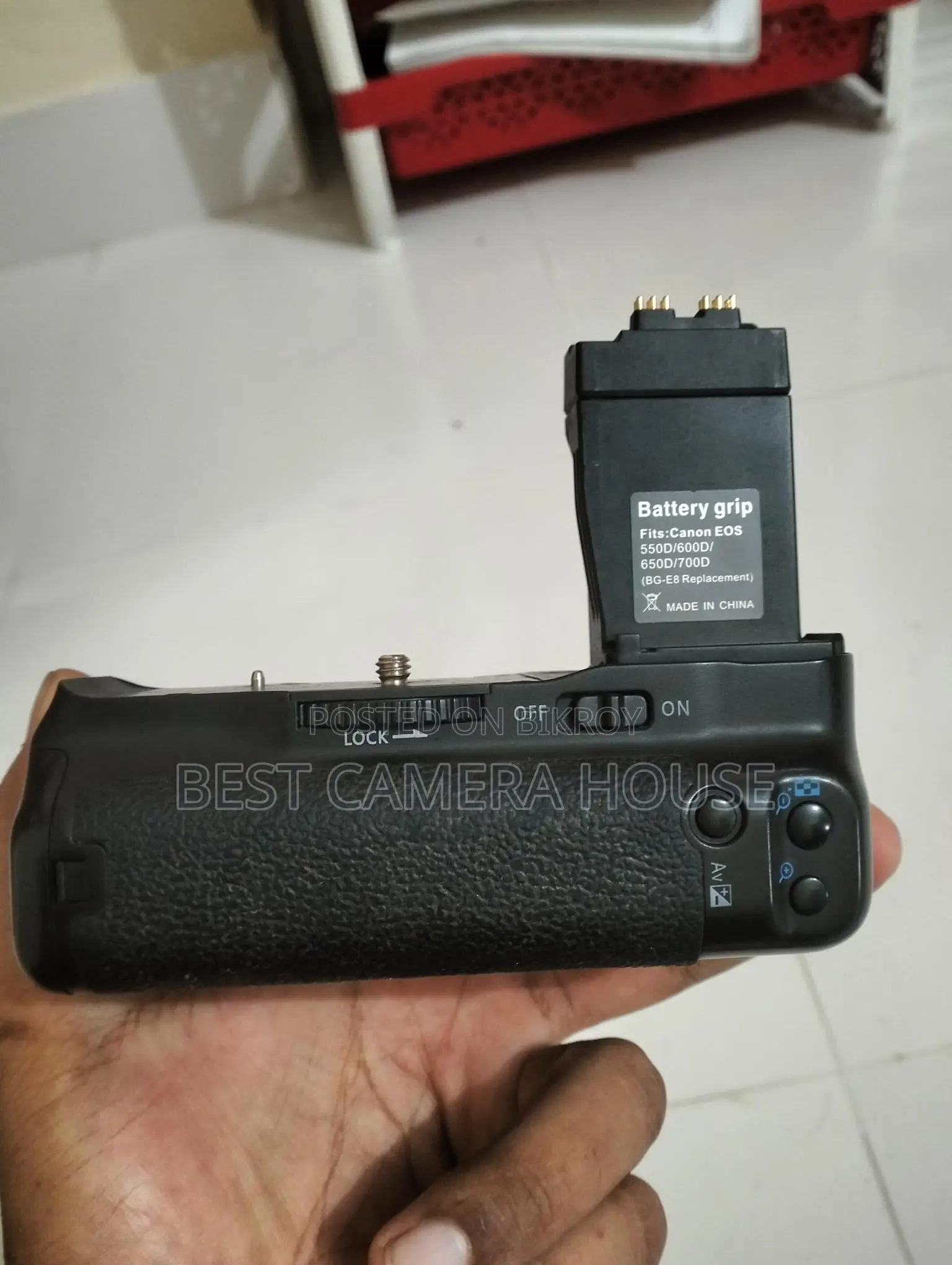 Battery Grip for 550d, 600d, 650d, 700d