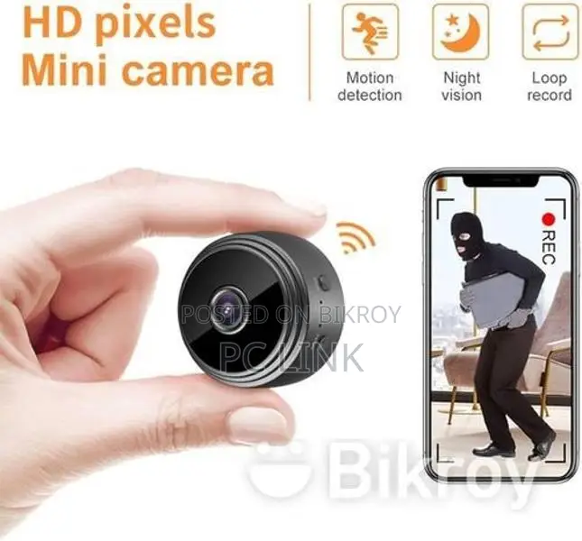 A9 Mini Wi-Fi HD Camera With Battery Backup