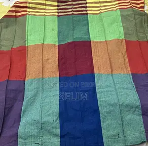 মোটা সুতি কাপড়ের চেক পর্দা বিক্রয়