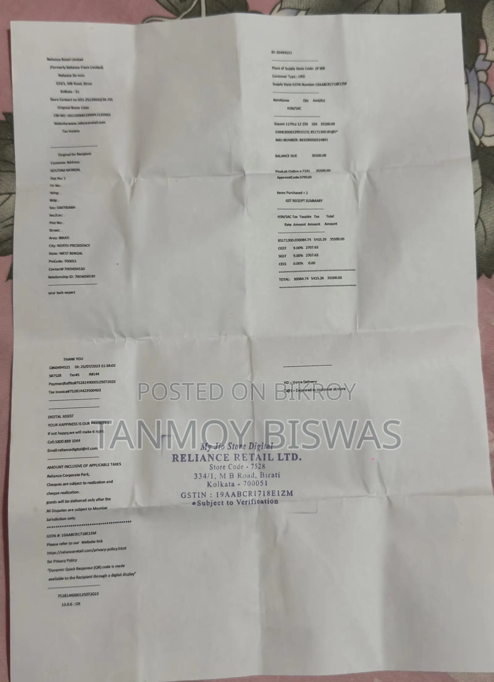 Xiaomi 11T Pro (Used)