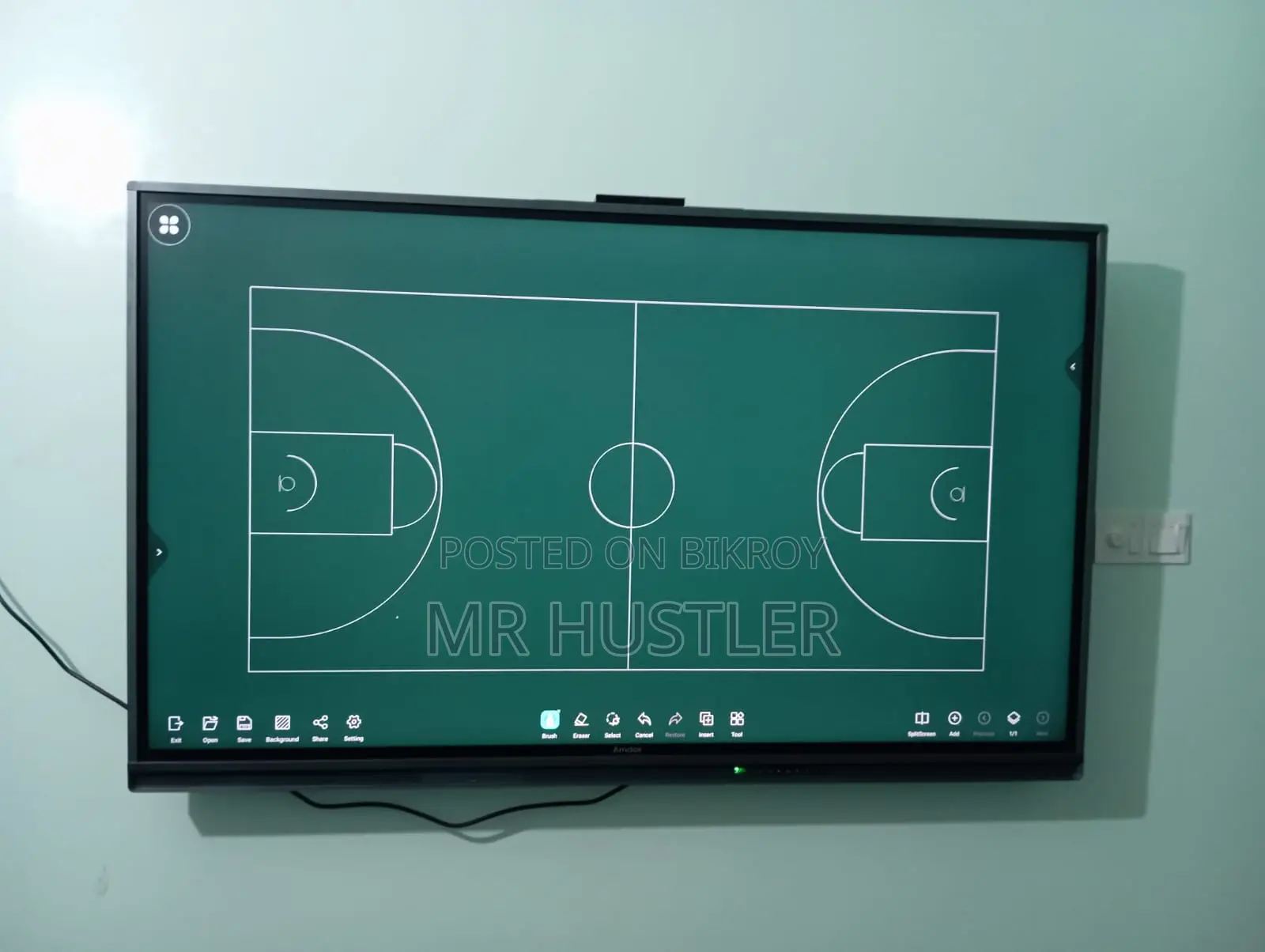 65-Inch Interactive Smart Board (Android 13, 8GB RAM, 128GB)