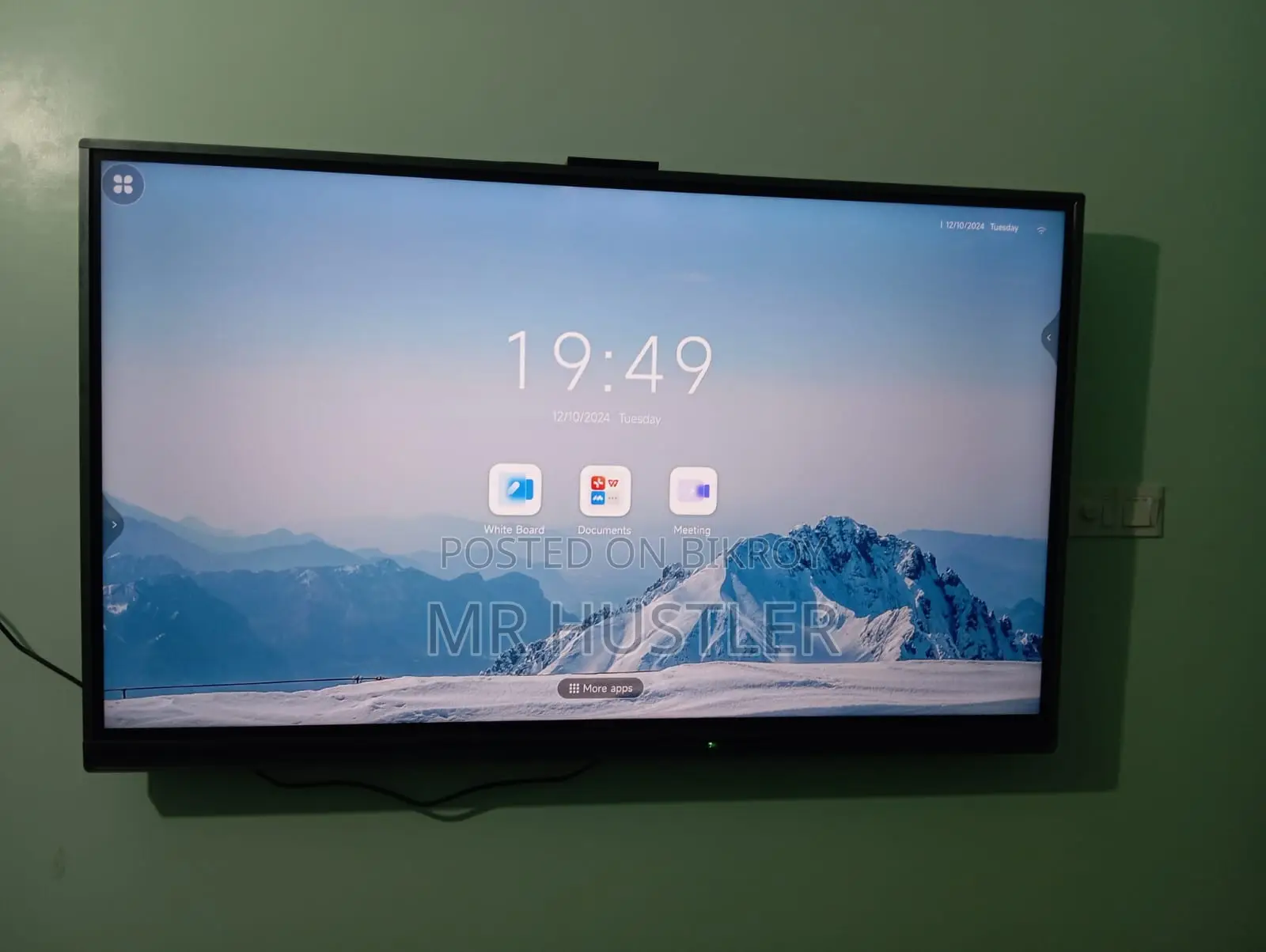 65-Inch Interactive Smart Board (Android 13, 8GB RAM, 128GB)