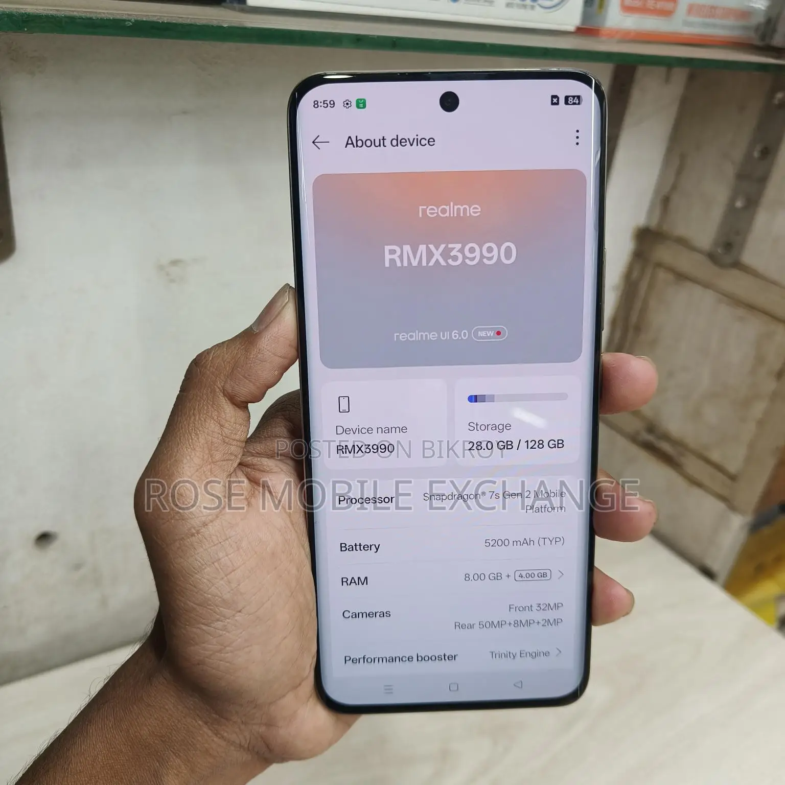 Realme 8/128gb 13 Pro (Used)