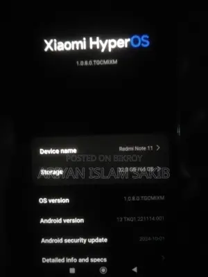Xiaomi Redmi Note 11 Absolutely Fresh (Used)