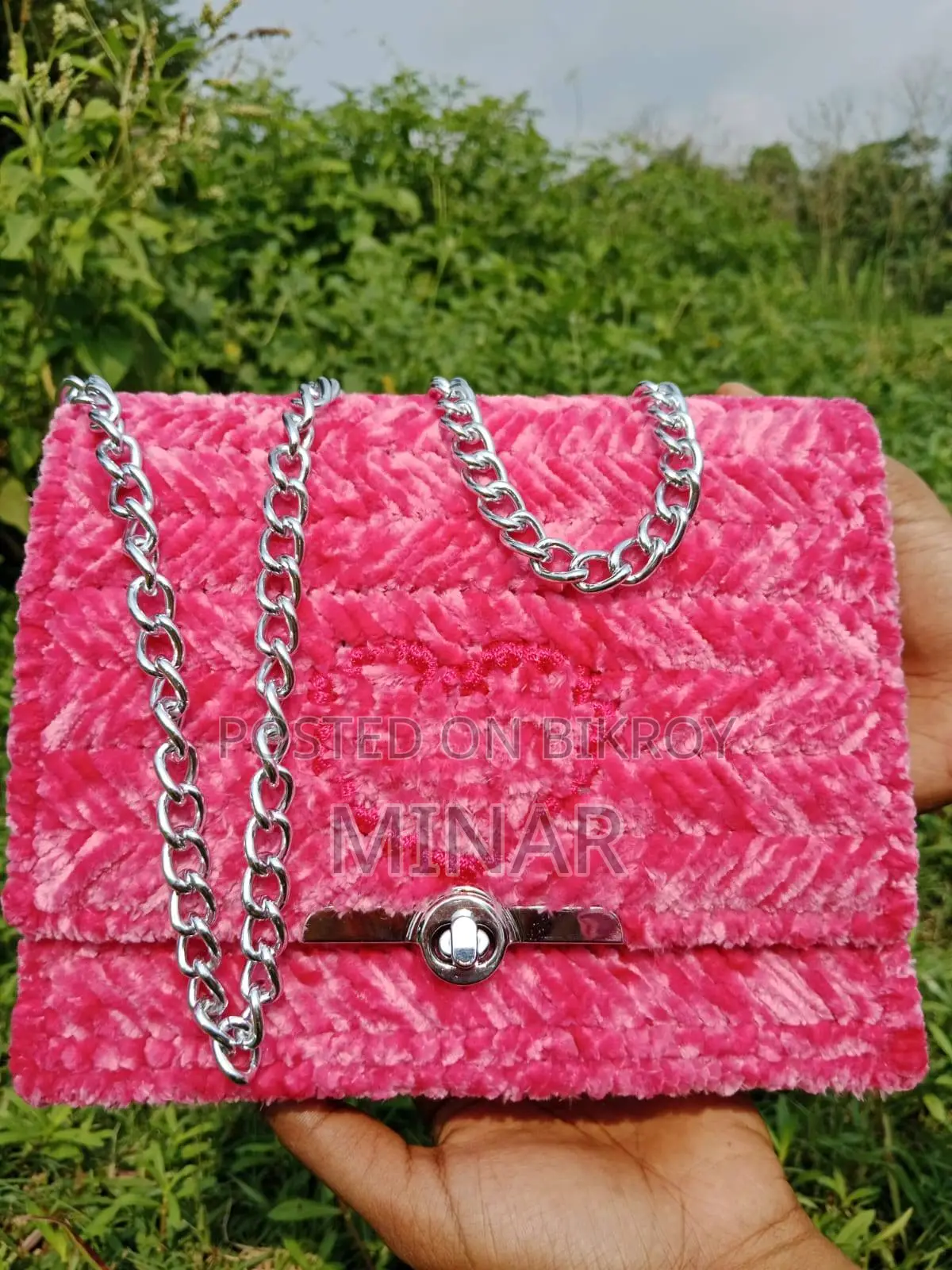 Handmade Crochet Ladies Bag