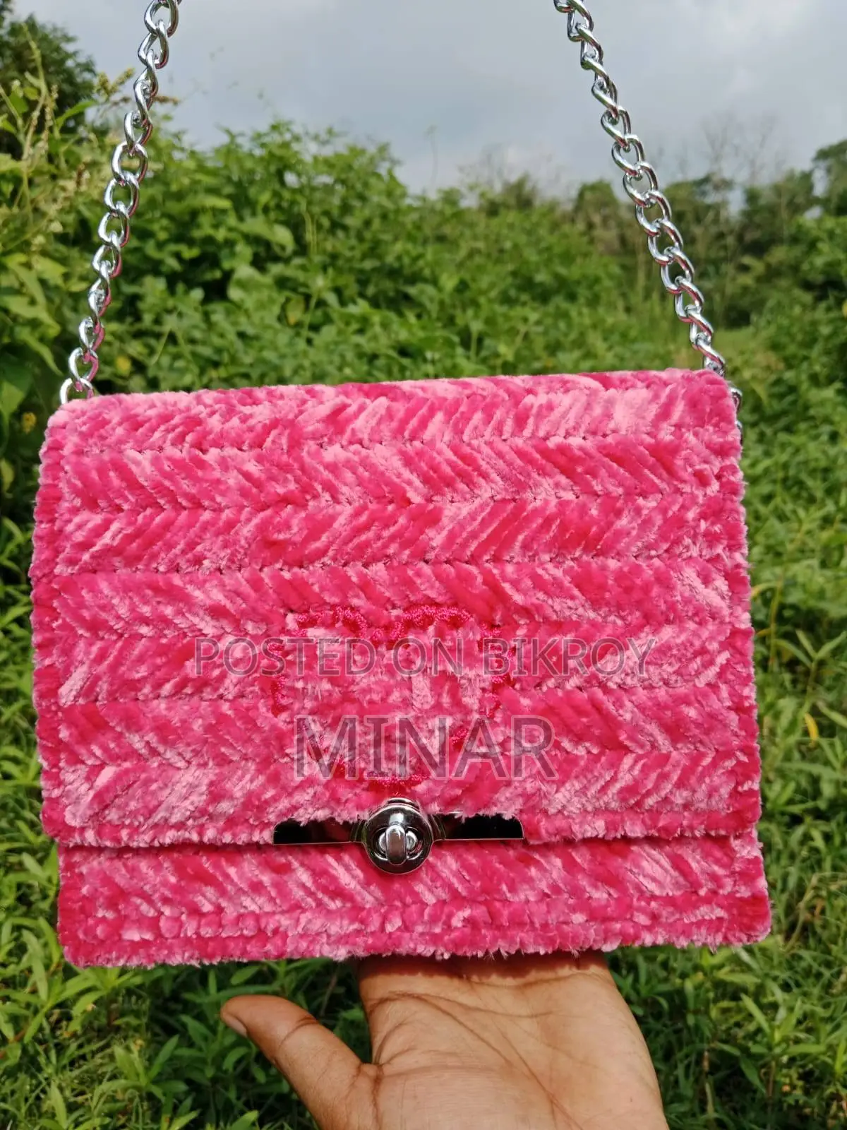 Handmade Crochet Ladies Bag