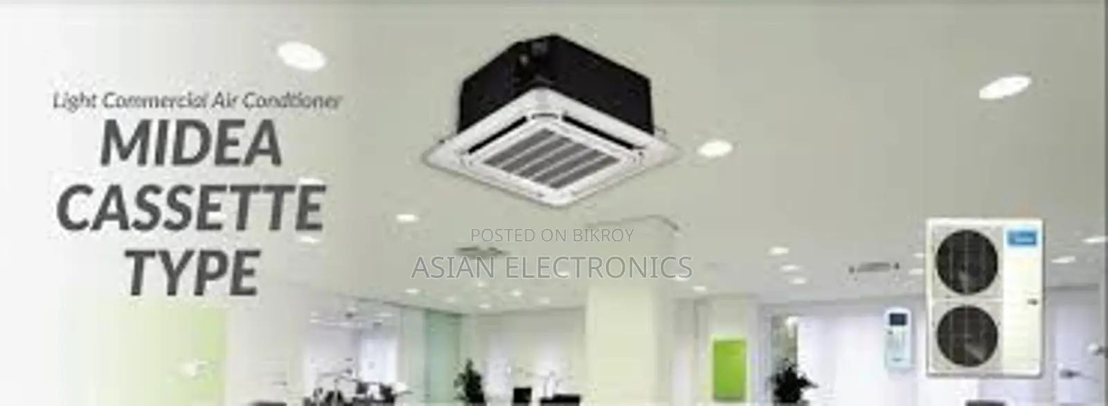 Midea 5.0 Ton AC Ceiling Cassette Type
