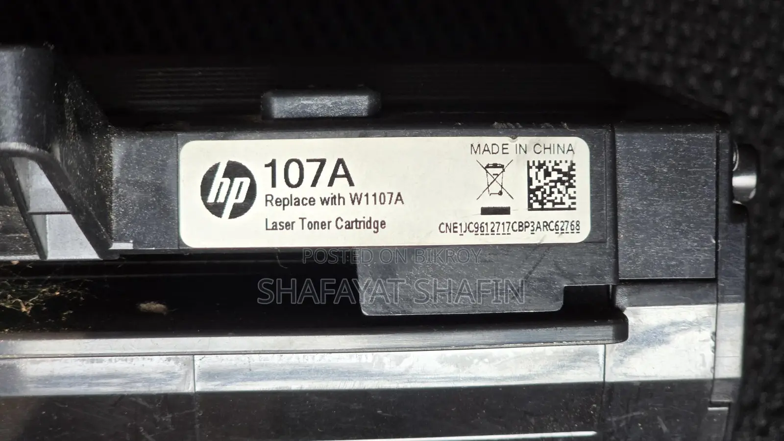 HP 107a W1107a Original Laser Toner Cartridge – Almost New