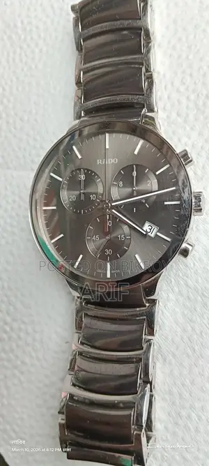 Rado Centrix Chronograph Swiss Made Watch.Used but in Good Condition