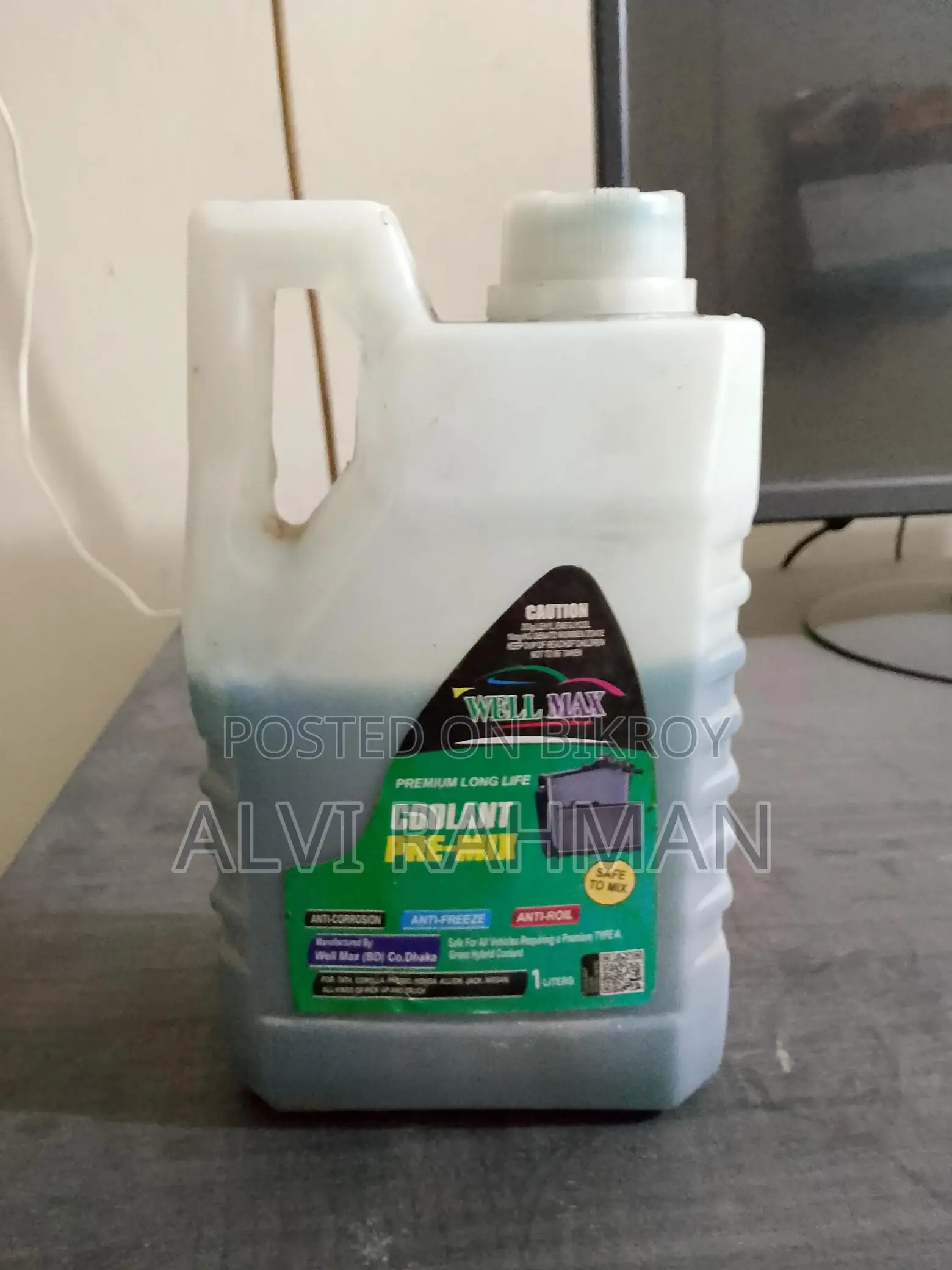 Radiator Coolant for Sale Well Max Premium