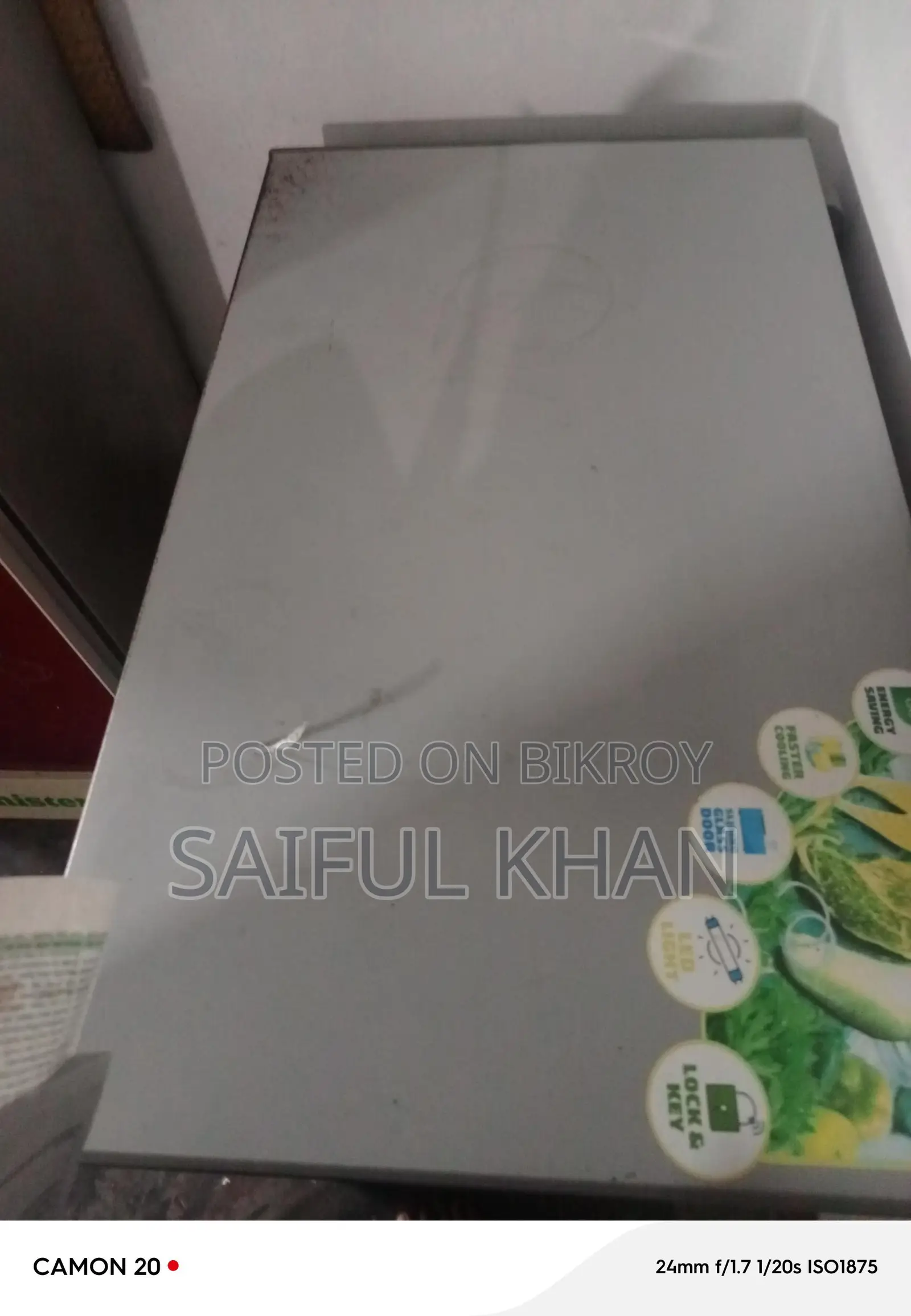 কোন সমস্যা নাই পুরো নতুন fridge ডিপ ফ্রিজ দোকানে আইসক্রিম রাখার