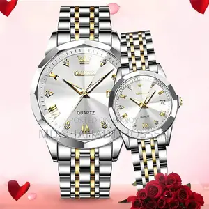 Olevs Couple Watch (With Box)