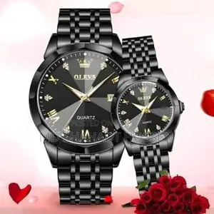 Olevs Couple Watch (With Box)