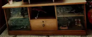 Shopies and Tv Stand Combo