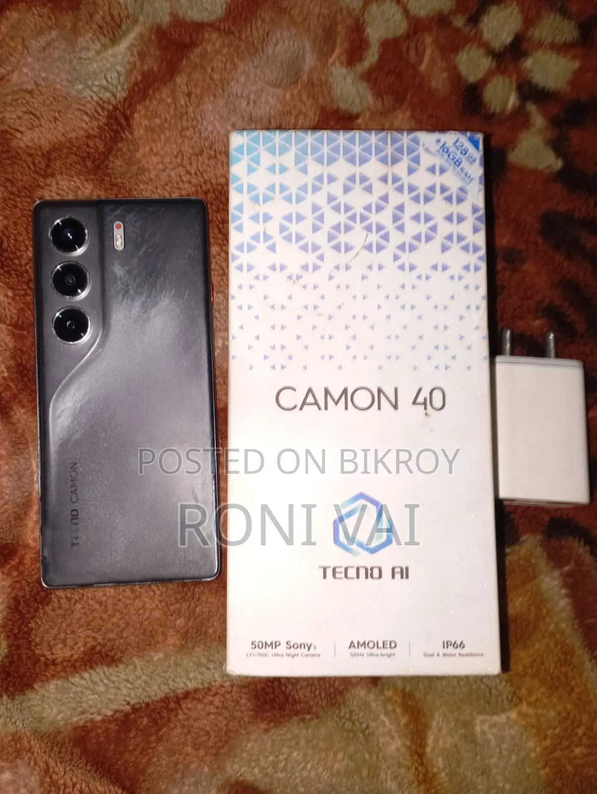 Tecno Camon 40 Pro (Used)