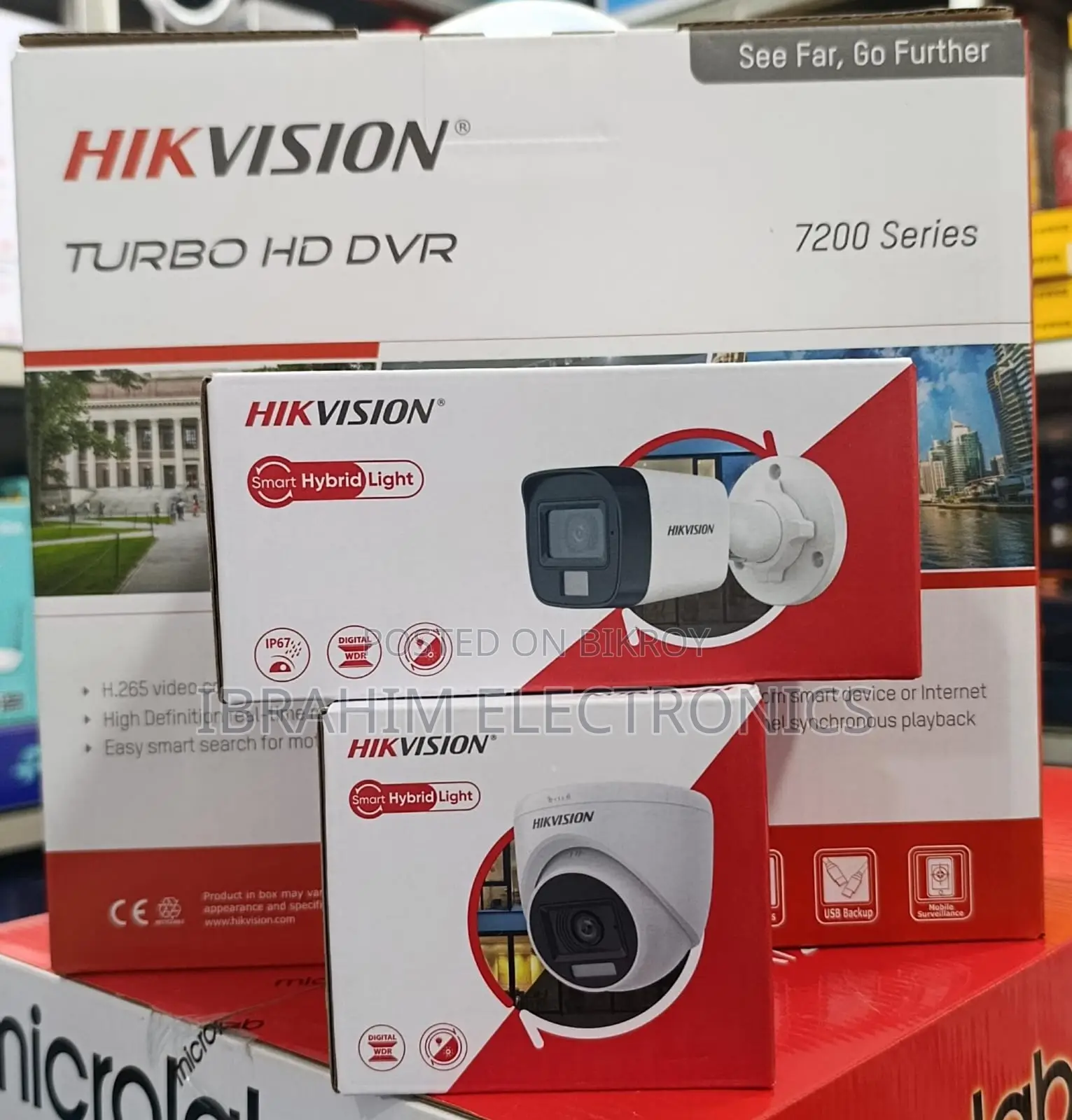 💥Eid Offer Limited Time💥 Hikvision Camera {04set} Full Setup