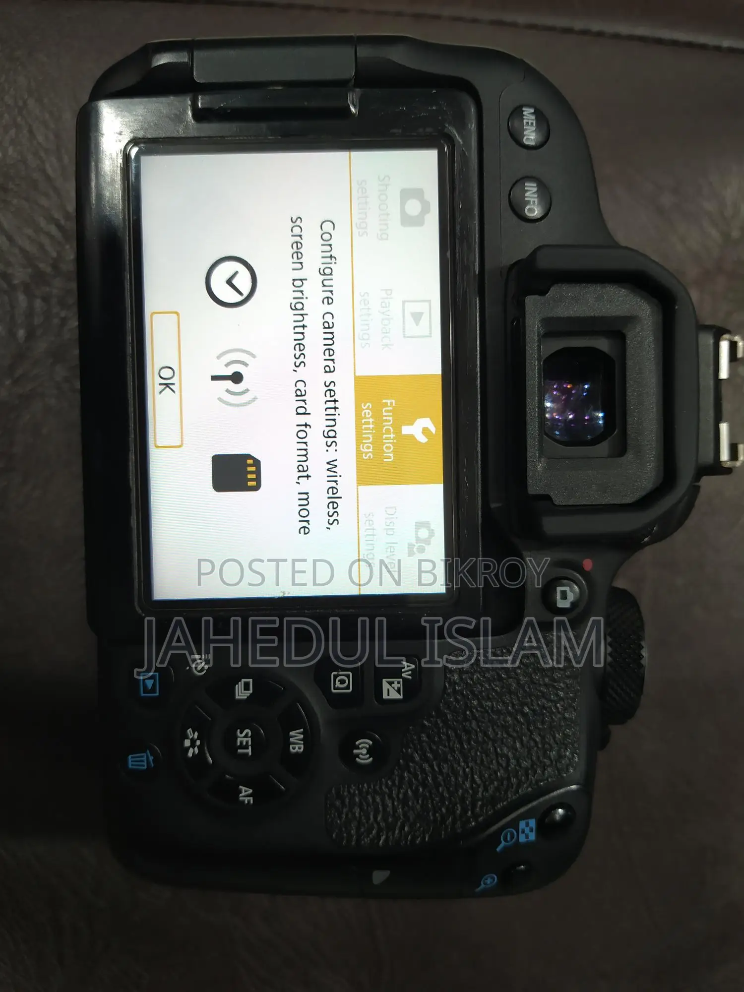 Canon 800d Body With 18-55mm Kit Lens