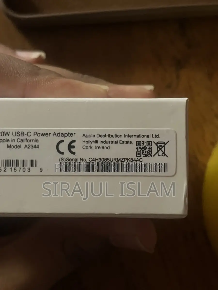 Apple 20w Original Power Adapter