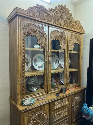 Original Chittagong Teak Wood Showcase.