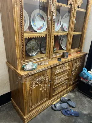 Original Chittagong Teak Wood Showcase.