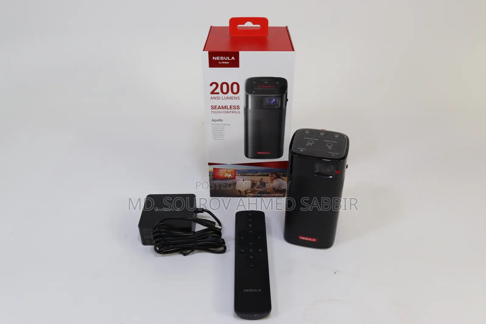 Used Anker Nebula Apollo Android Portable Projector