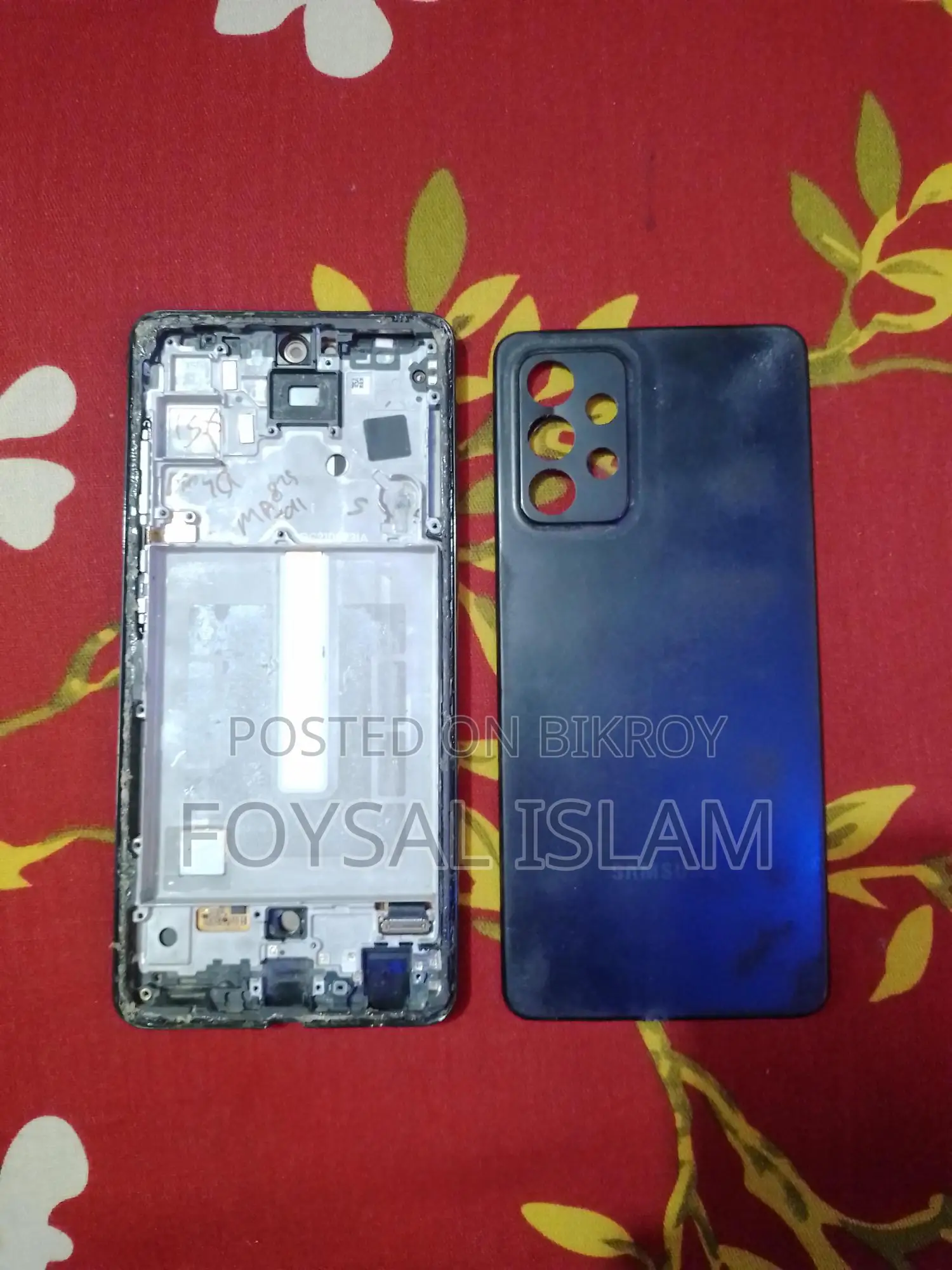 Samsung Galaxy A52S Body& Backshell (Used)