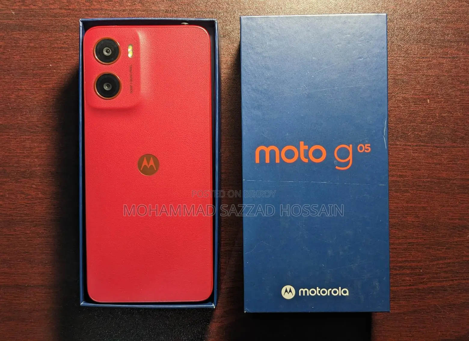 Motorola Moto G05 64 GB Red