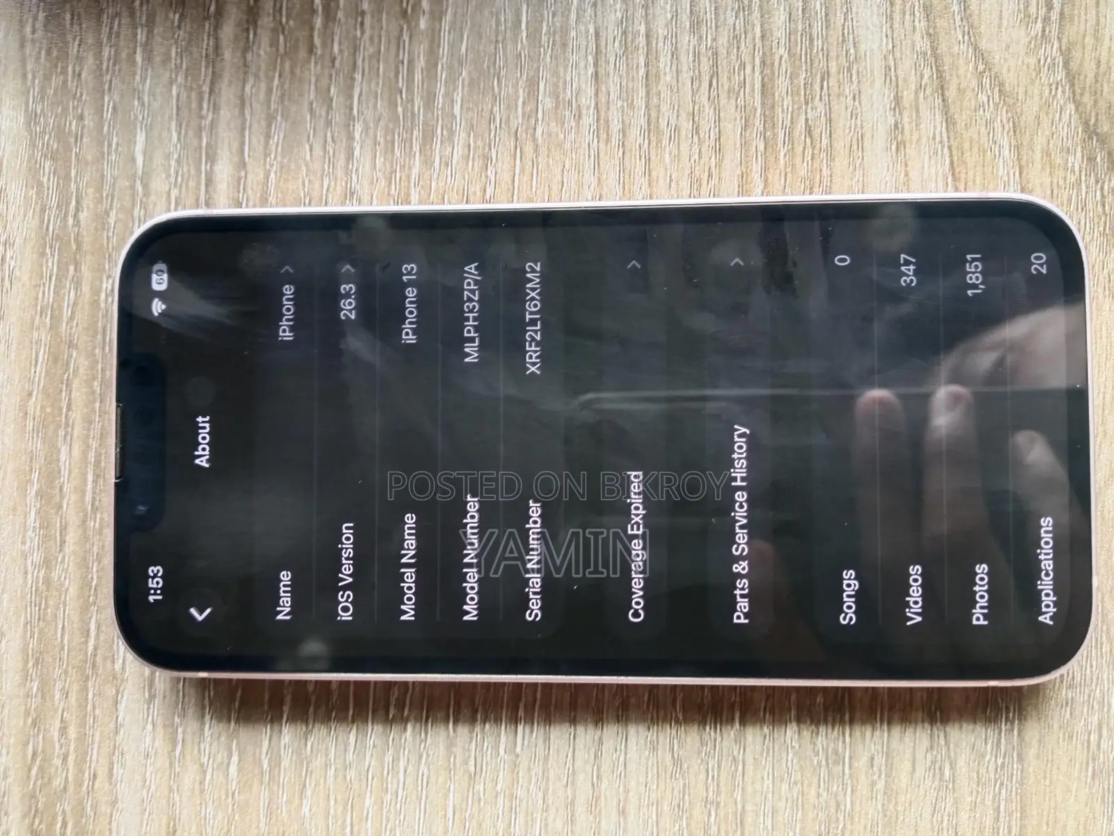 Apple iPhone 13 128 GB (Used)