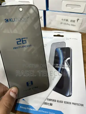 IPhone Tempered Glass (HD & Privacy) | 13-17 Series Eid Offer