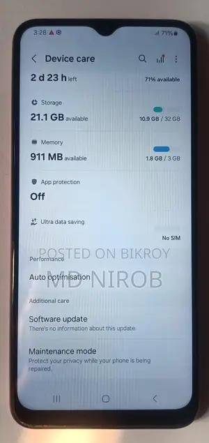 Samsung Galaxy A04e . (Used)