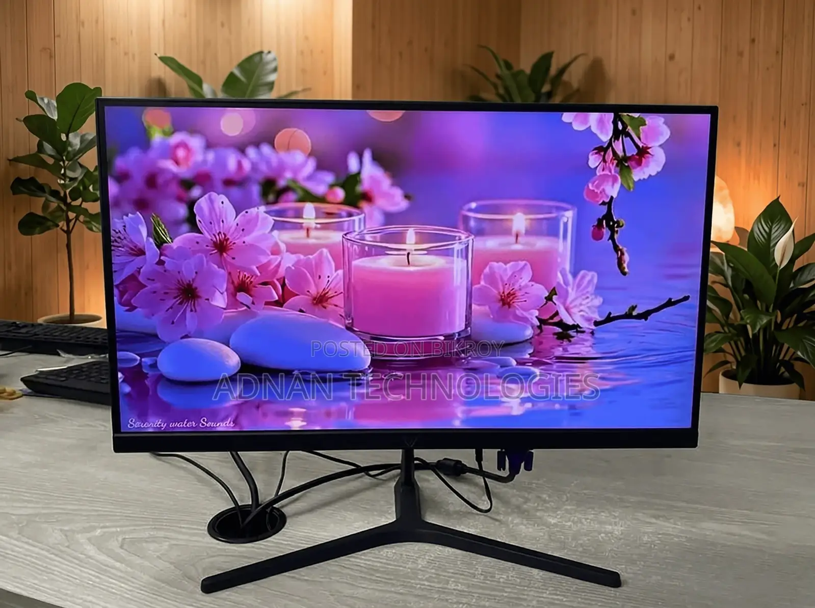 New Monitor – 22″ Borderless Full HD IPS | 100Hz HDMI Display