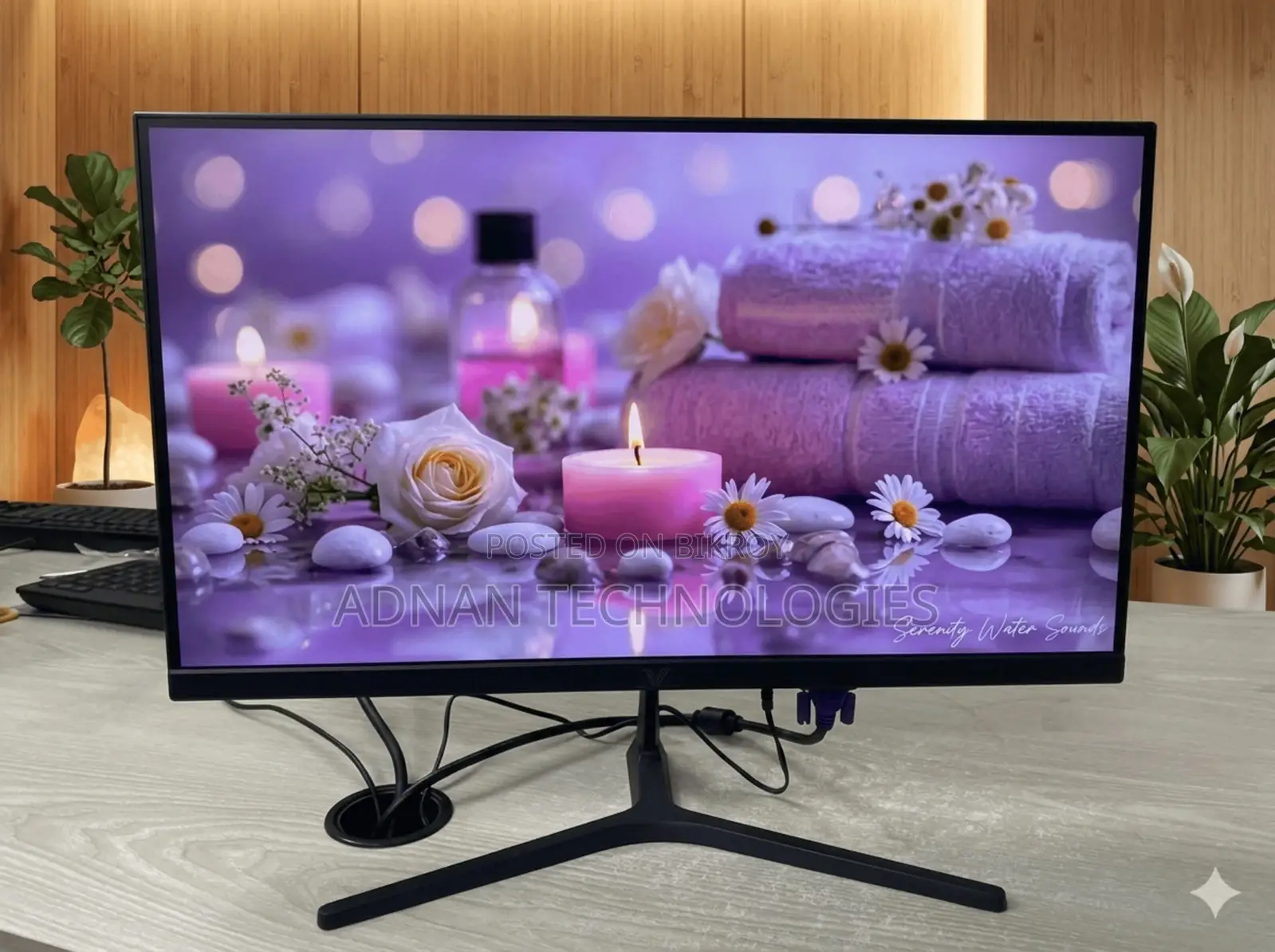 New Monitor – 22″ Borderless Full HD IPS | 100Hz HDMI Display