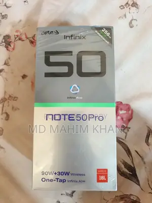 Infinix Note 50 Pro Ram 8+5/256 (Used)