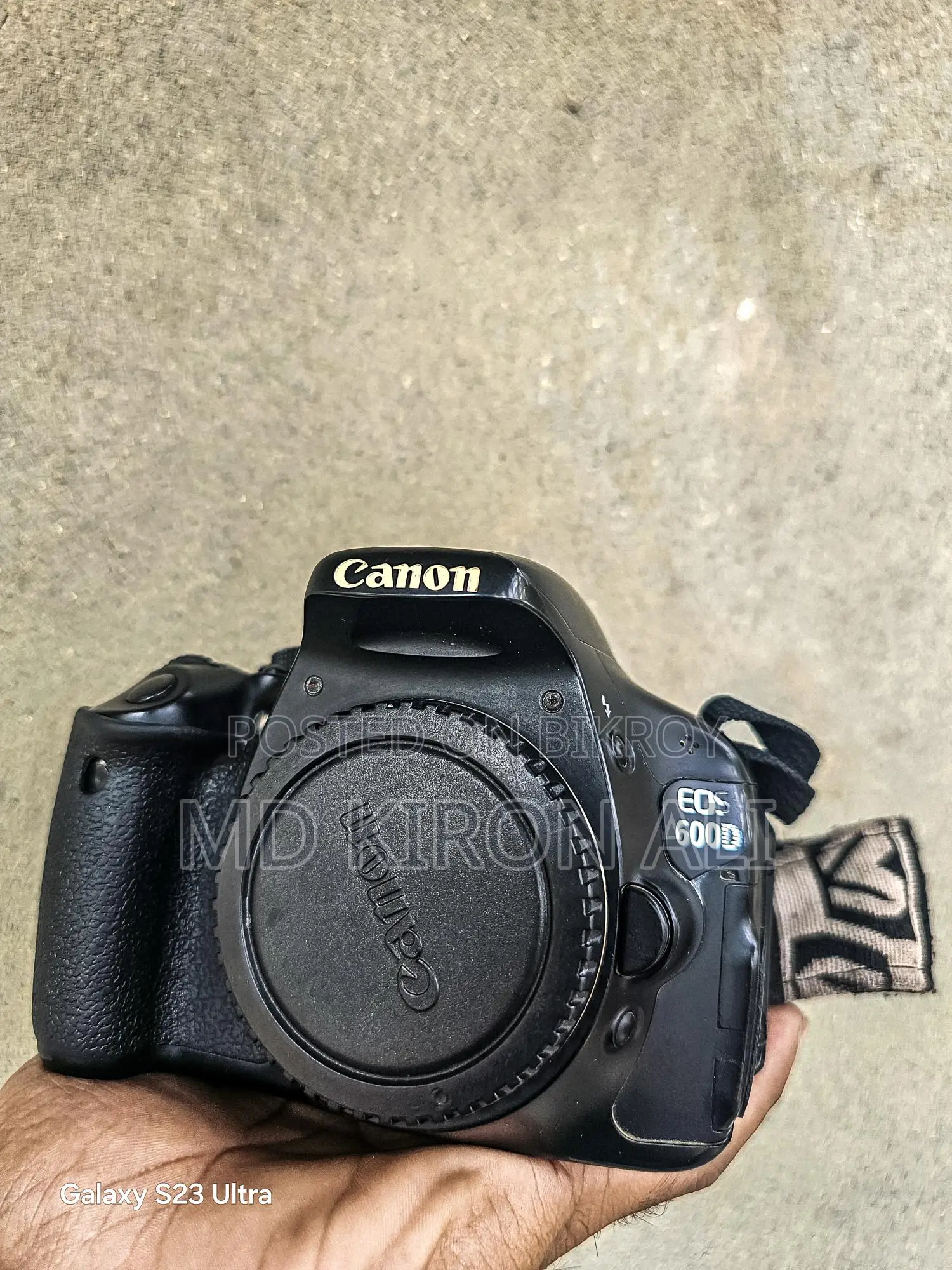 Canon 600D With 55-250mm Telephoto Zoom Lens