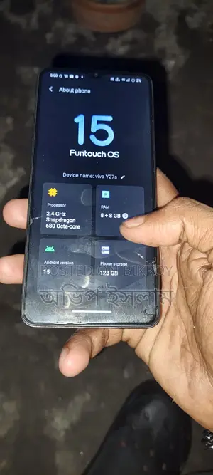 Vivo Y27s 8/128gb (Used)