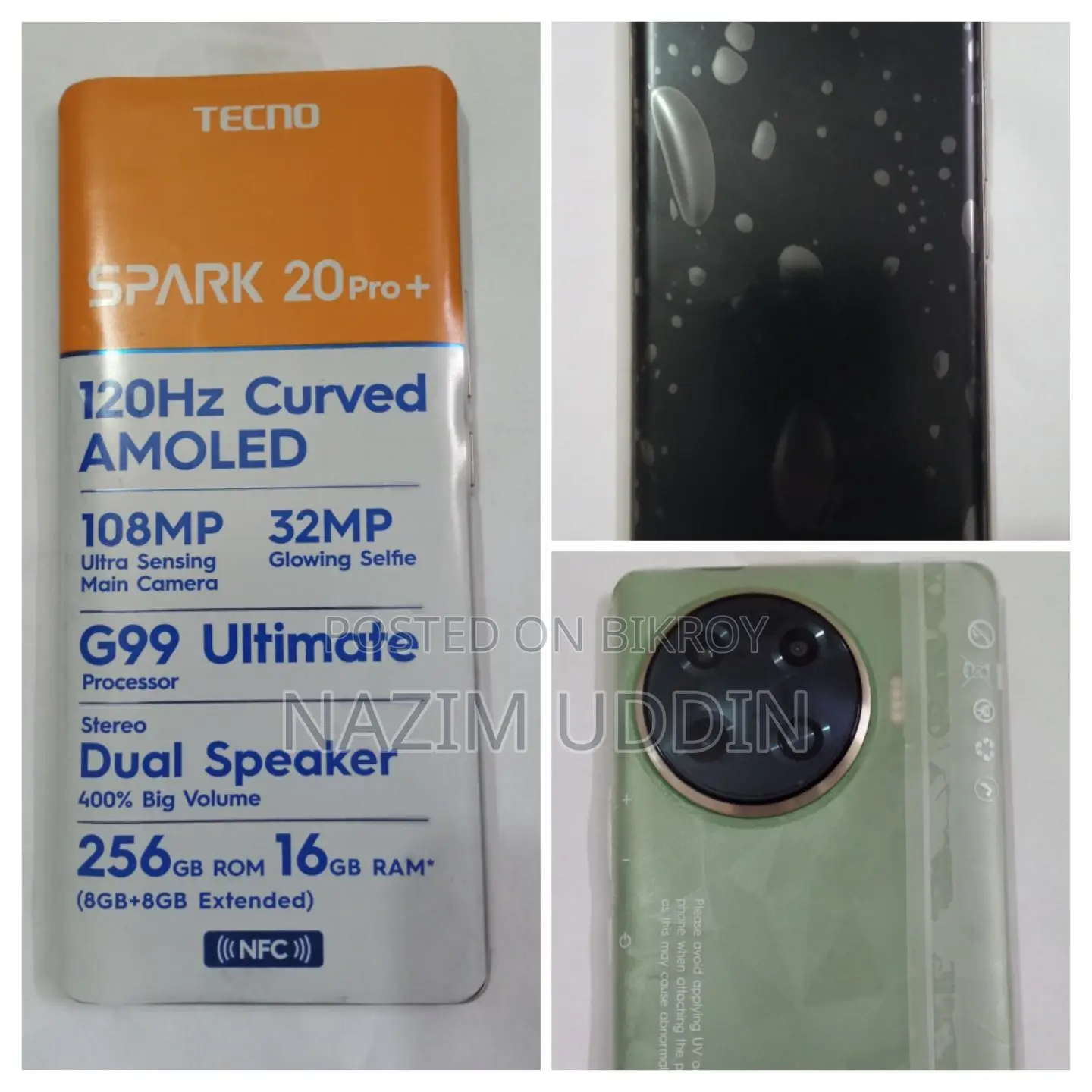 Tecno Spark 20 Pro+ (Used)