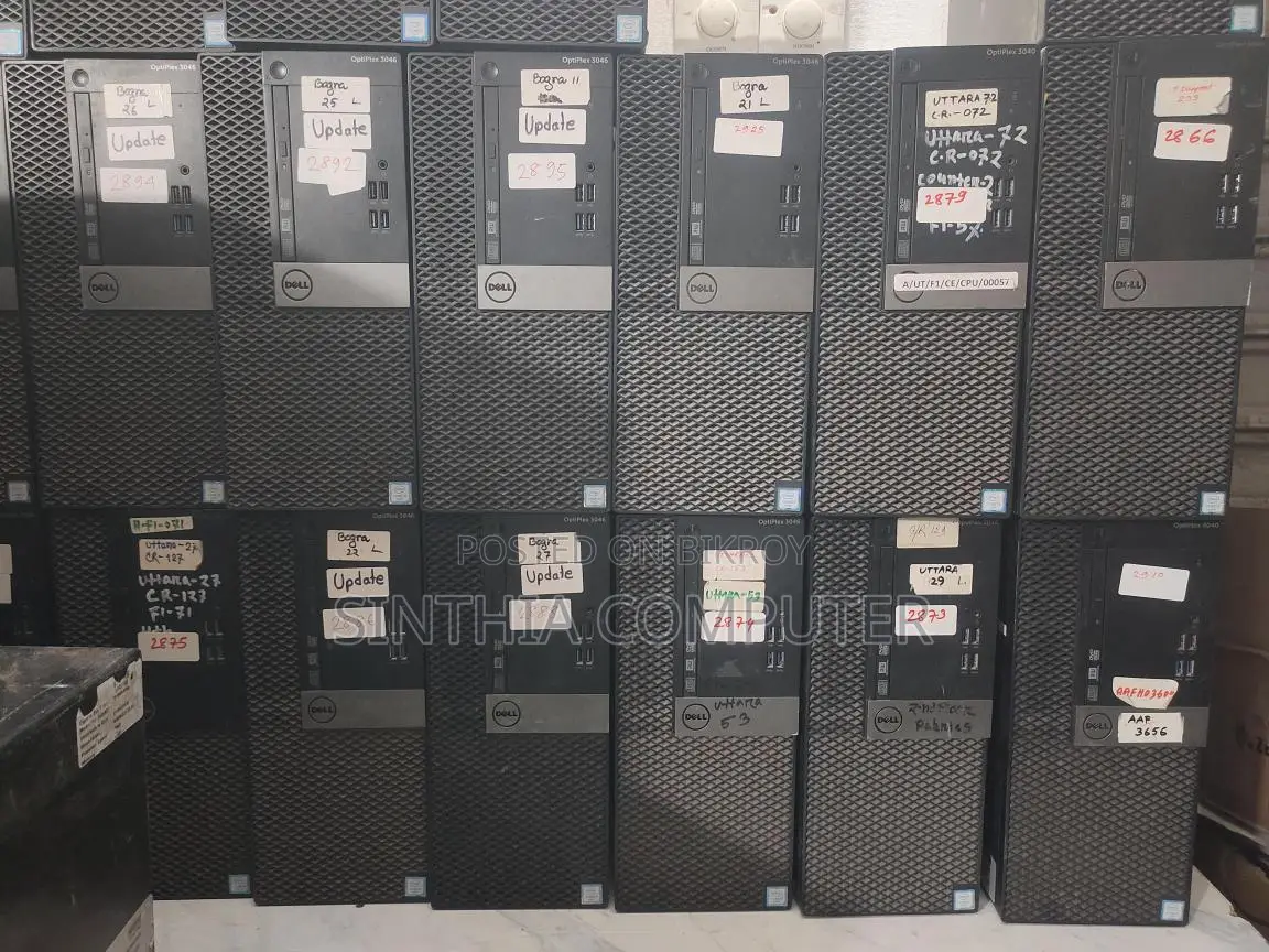 Dell Optiplex 6th Gen i3 Desktop Without SSD and RAM