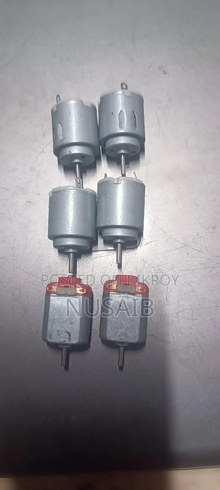 Various Sizes of Motors