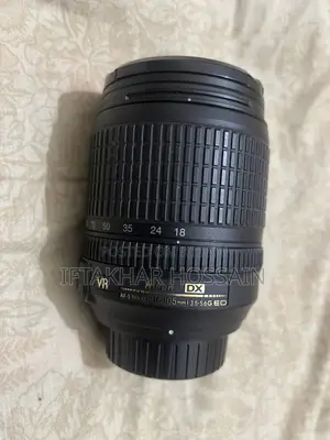 Nikon D5200 with 18-105 lens