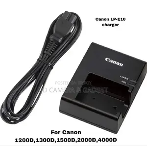 Canon Lp-E10 charger For 1100D,1200D,1300D,1500D,2000D body