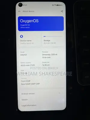 OnePlus Nord 2 5G 12/256 (Used)