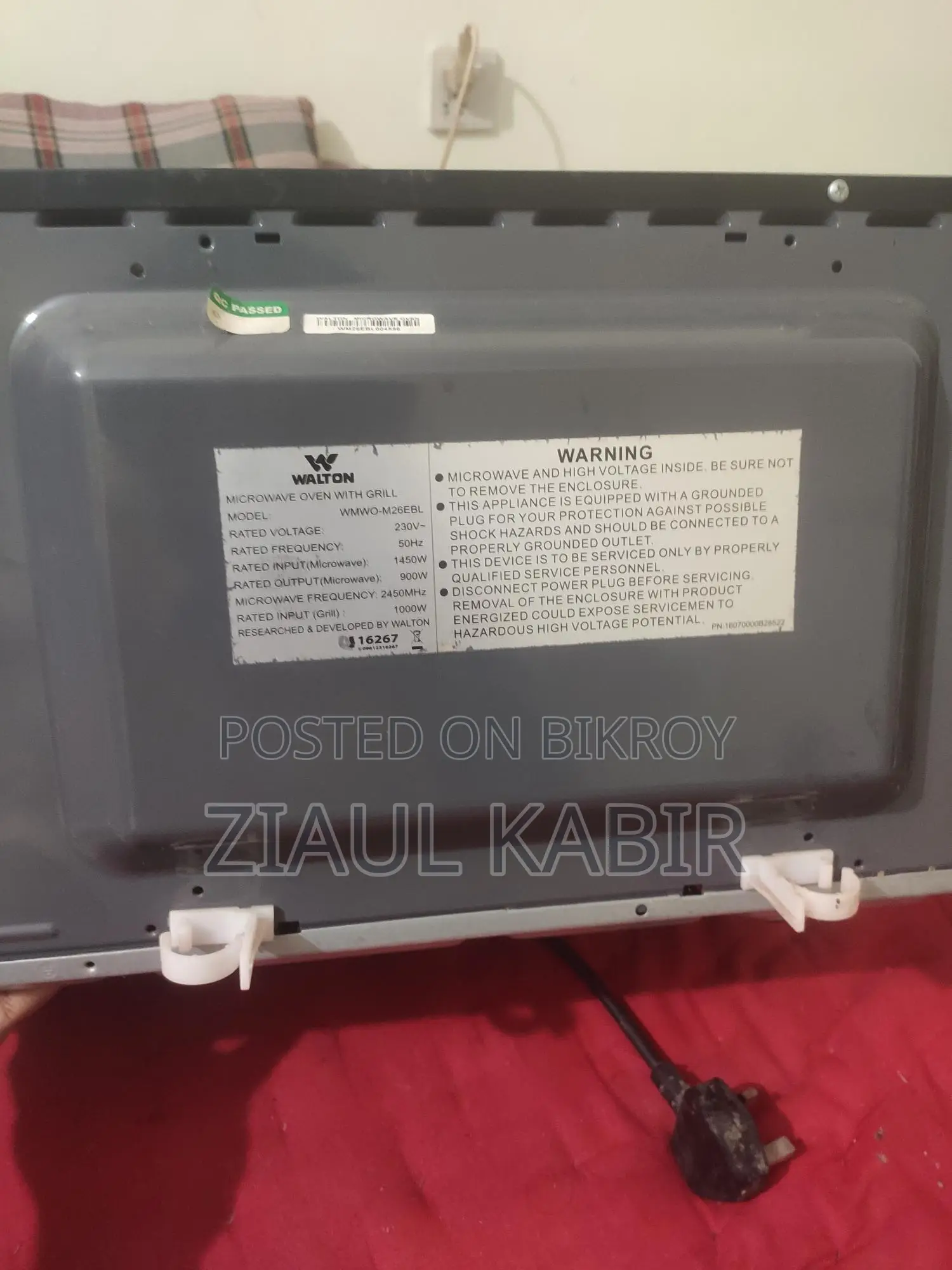 Walton Microwave Oven