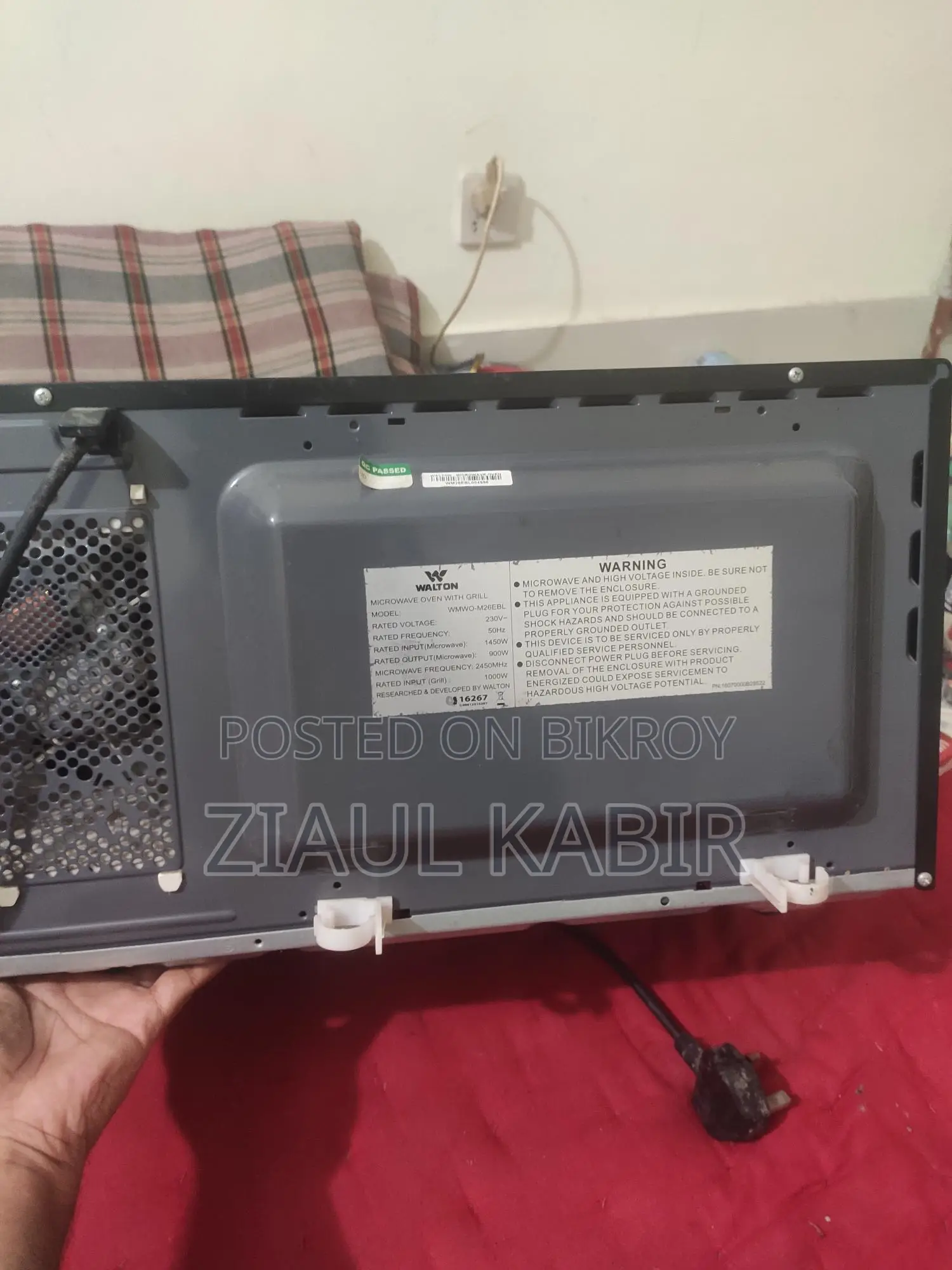 Walton Microwave Oven
