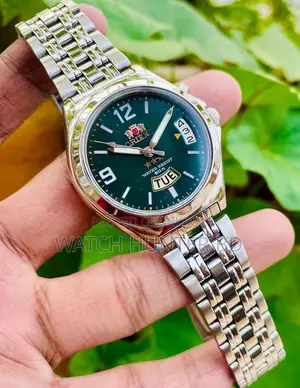 Gorgeous ORIENT Vegetable Green Automatic Watch