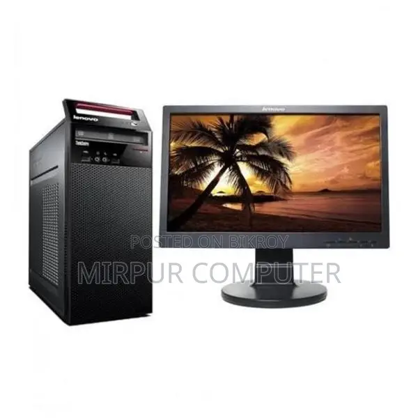 Desktop PC Core i5 4th Gen, Lenovo 19" LED, 250GB HDD, 8GB RAM
