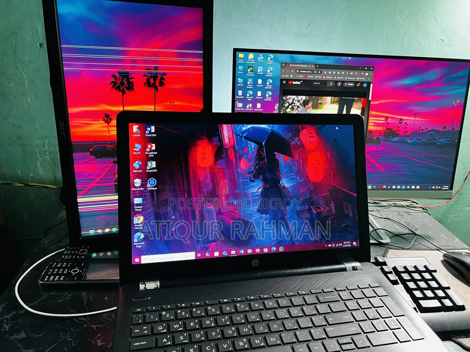 Laptop HP 15 8GB Intel Core I3 HDD 512GB