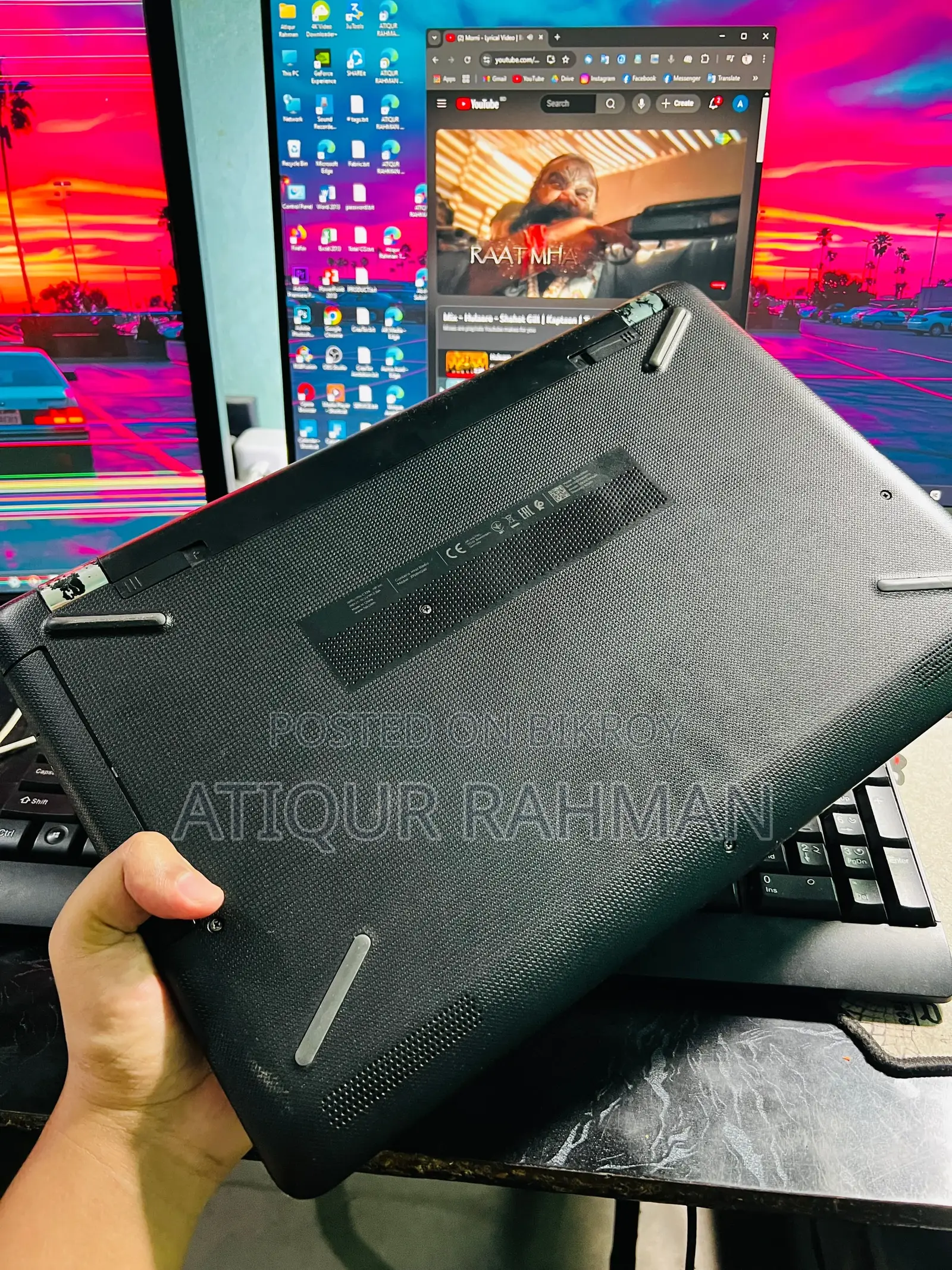 Laptop HP 15 8GB Intel Core I3 HDD 512GB