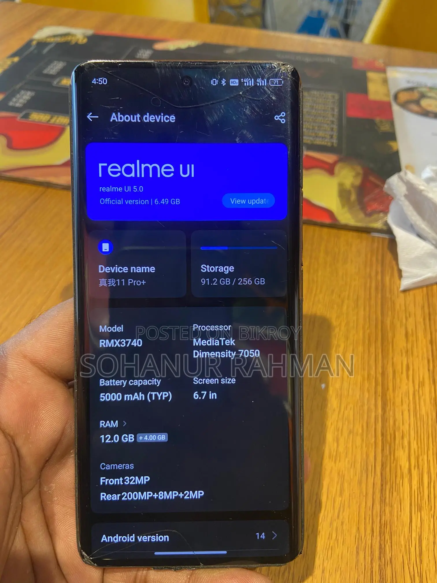 Realme 11 Pro+ (Used)