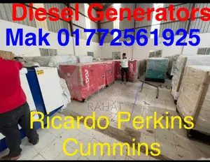 80 kW / 100 kVA Canopy Ricardo Diesel Generator