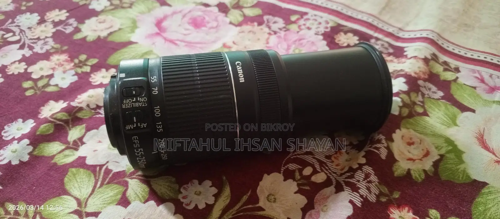 Canon EF-S 55-250mm f/4-5.6 IS II Lens
